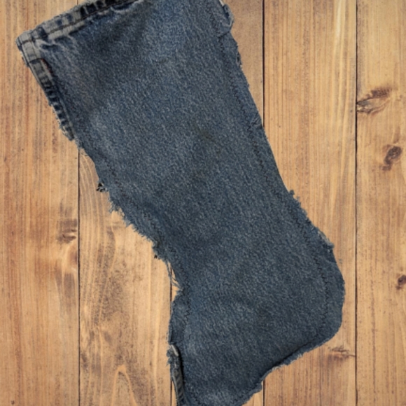 OOAK Christmas Stocking Handmade Gift Decorations - Picture 5 of 5